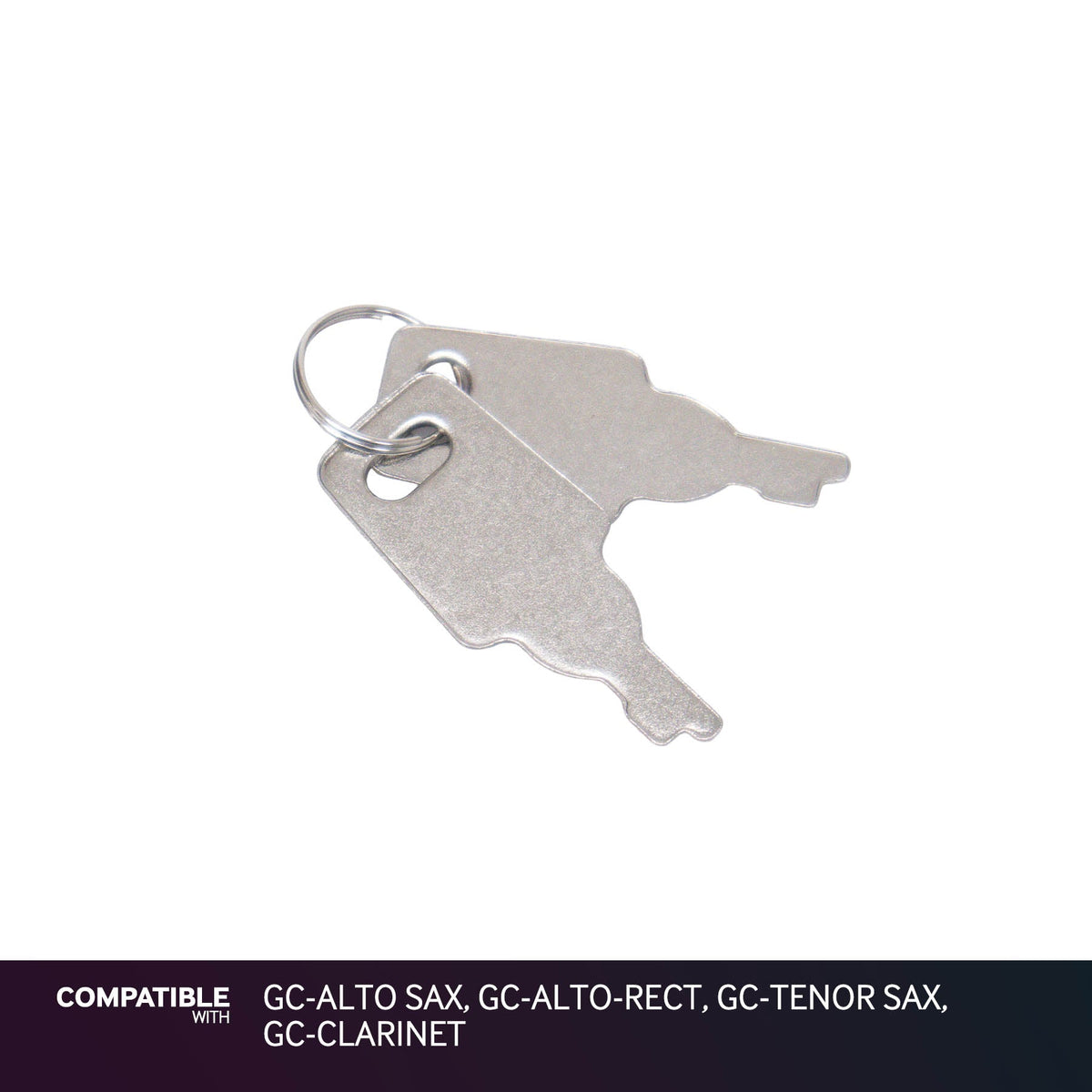 Gator Cases Keys for GC-ALTO SAX, GC-ALTO-RECT, GC-TENOR SAX, GC-CLARINET