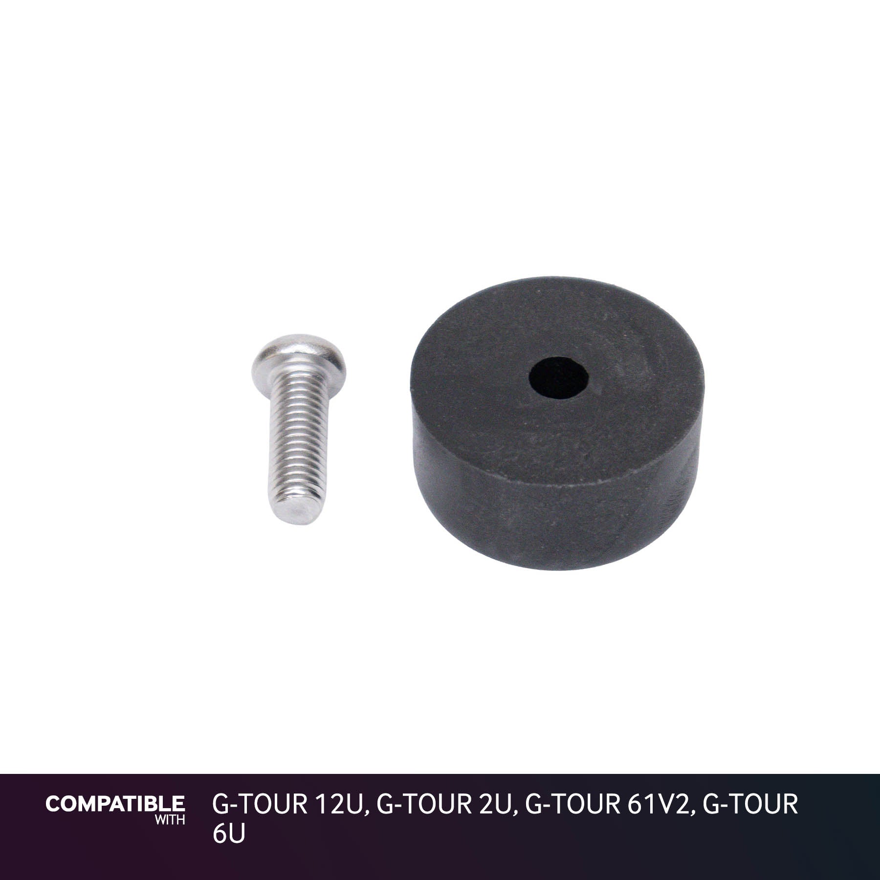 Gator Cases Foot & Screw for G-TOUR 12U, G-TOUR 2U, G-TOUR 61V2, G-TOUR 6U