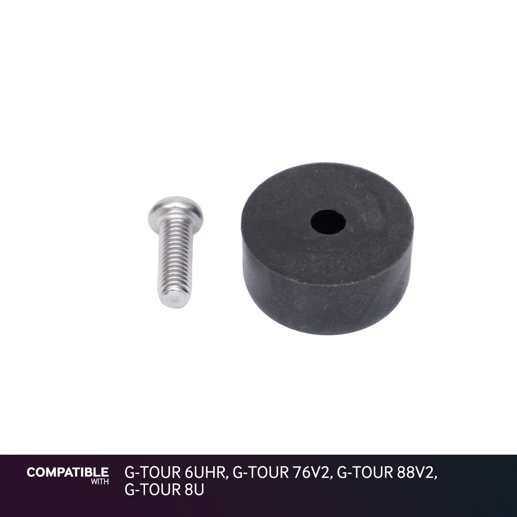 Gator Cases Foot & Screw for G-TOUR 6UHR, G-TOUR 76V2, G-TOUR 88V2, G-TOUR 8U