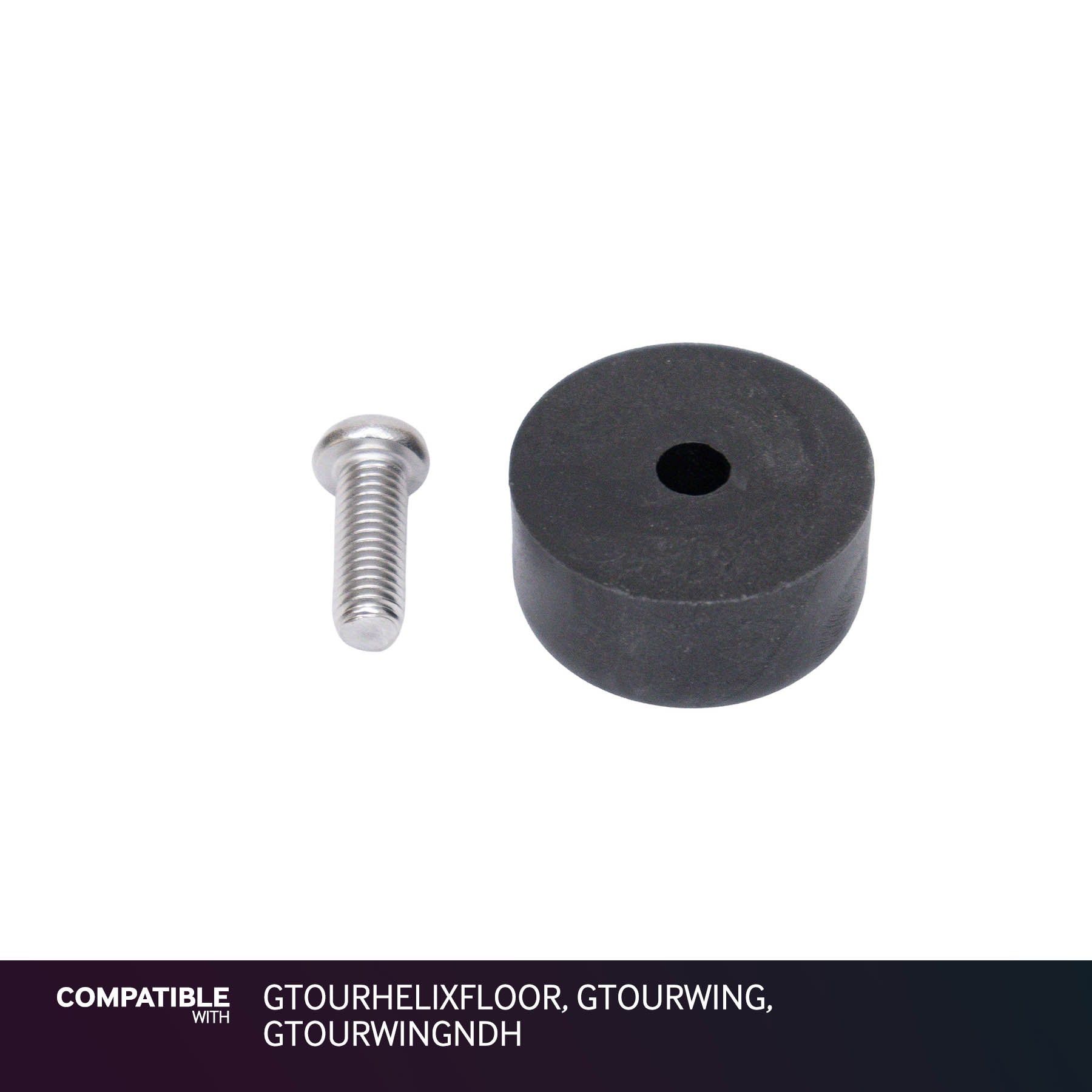 Gator Cases Foot & Screw for GTOURHELIXFLOOR, GTOURWING, GTOURWINGNDH