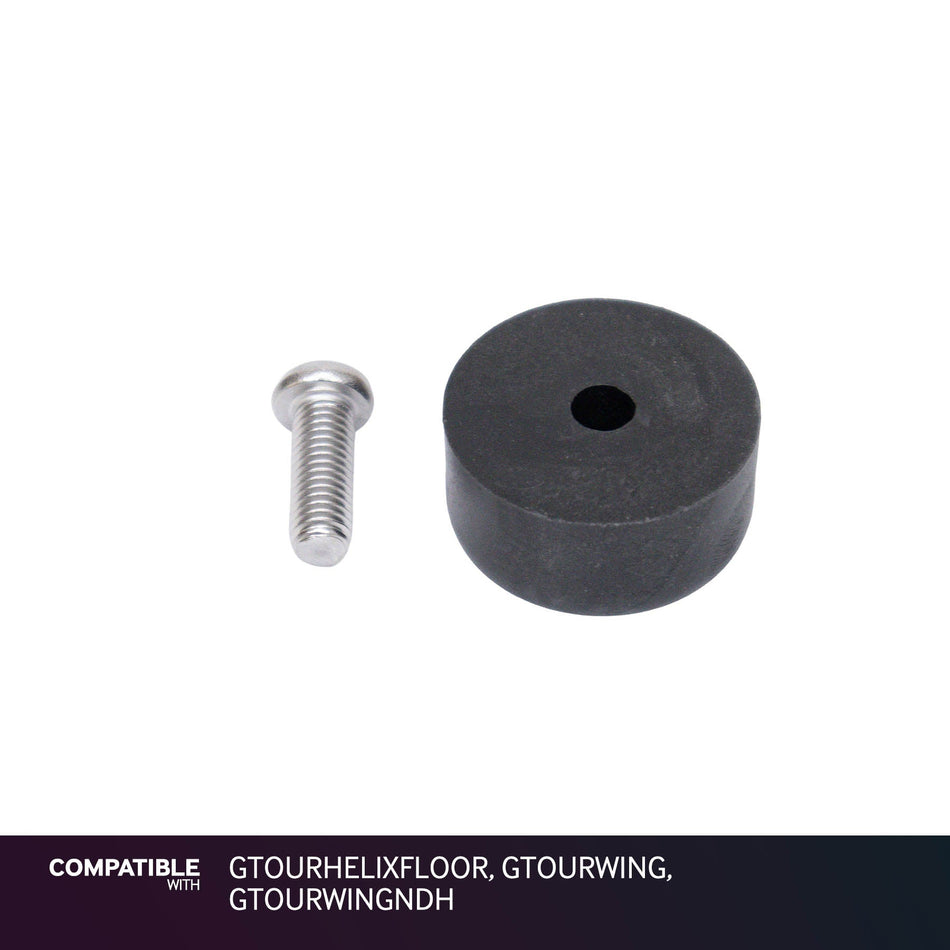 Gator Cases Foot & Screw for GTOURHELIXFLOOR, GTOURWING, GTOURWINGNDH