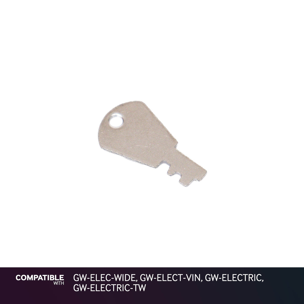 Gator Cases Key for GW-ELEC-WIDE, GW-ELECT-VIN, GW-ELECTRIC, GW-ELECTRIC-TW