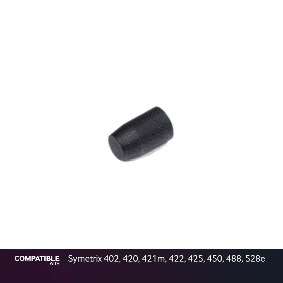 Pixelgear Black Button Cap for Symetrix 402, 420, 421m, 422, 425, 450, 488, 528e