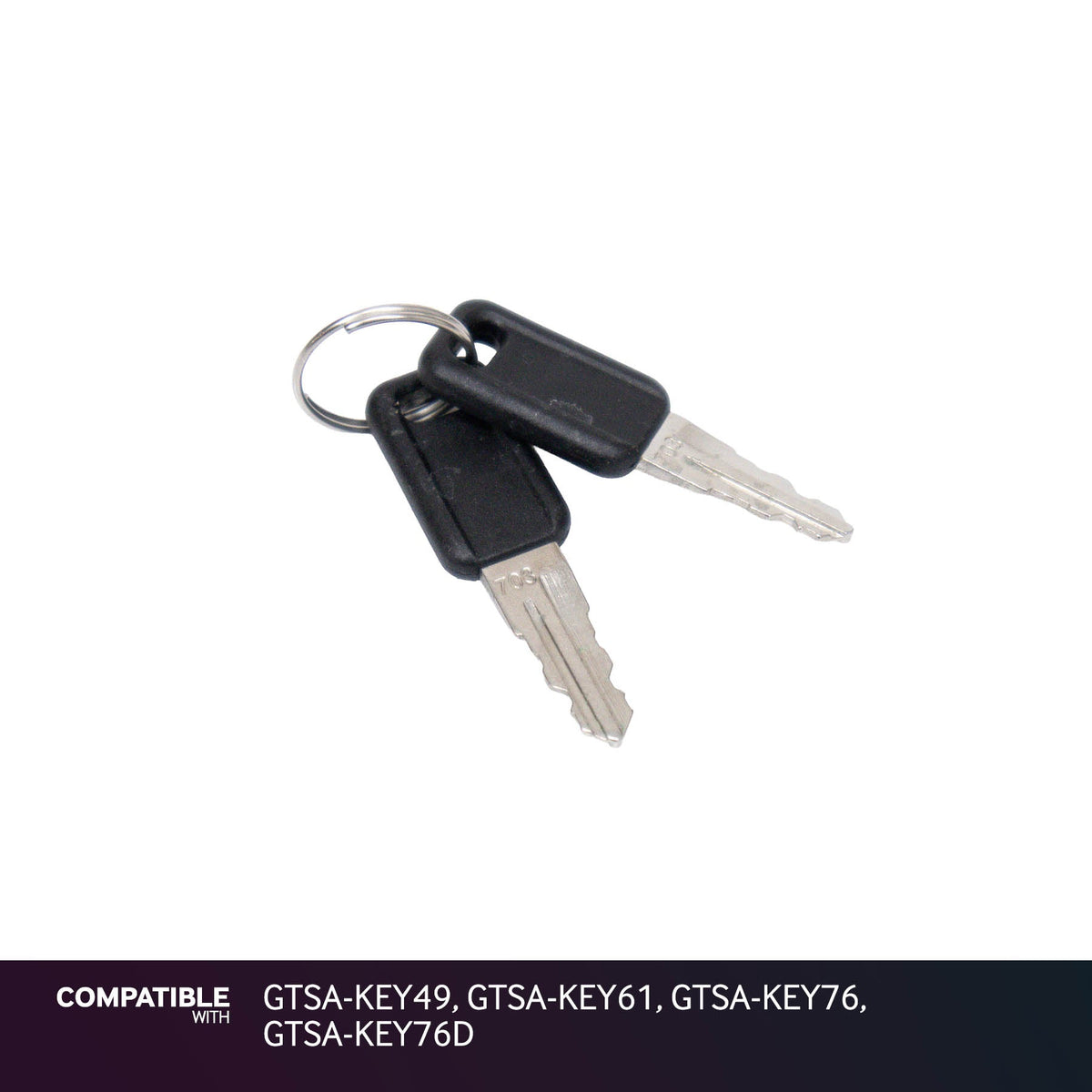Gator Cases TSA Key for GTSA-KEY49, GTSA-KEY61, GTSA-KEY76, GTSA-KEY76D