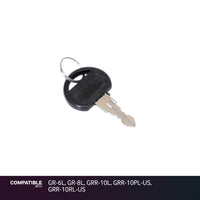 Gator Cases Key for GR-6L, GR-8L, GRR-10L, GRR-10PL-US, GRR-10RL-US