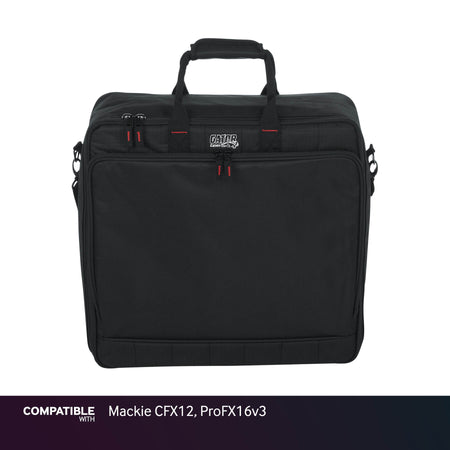 Gator Mixer Bag for Mackie CFX12, ProFX16v3