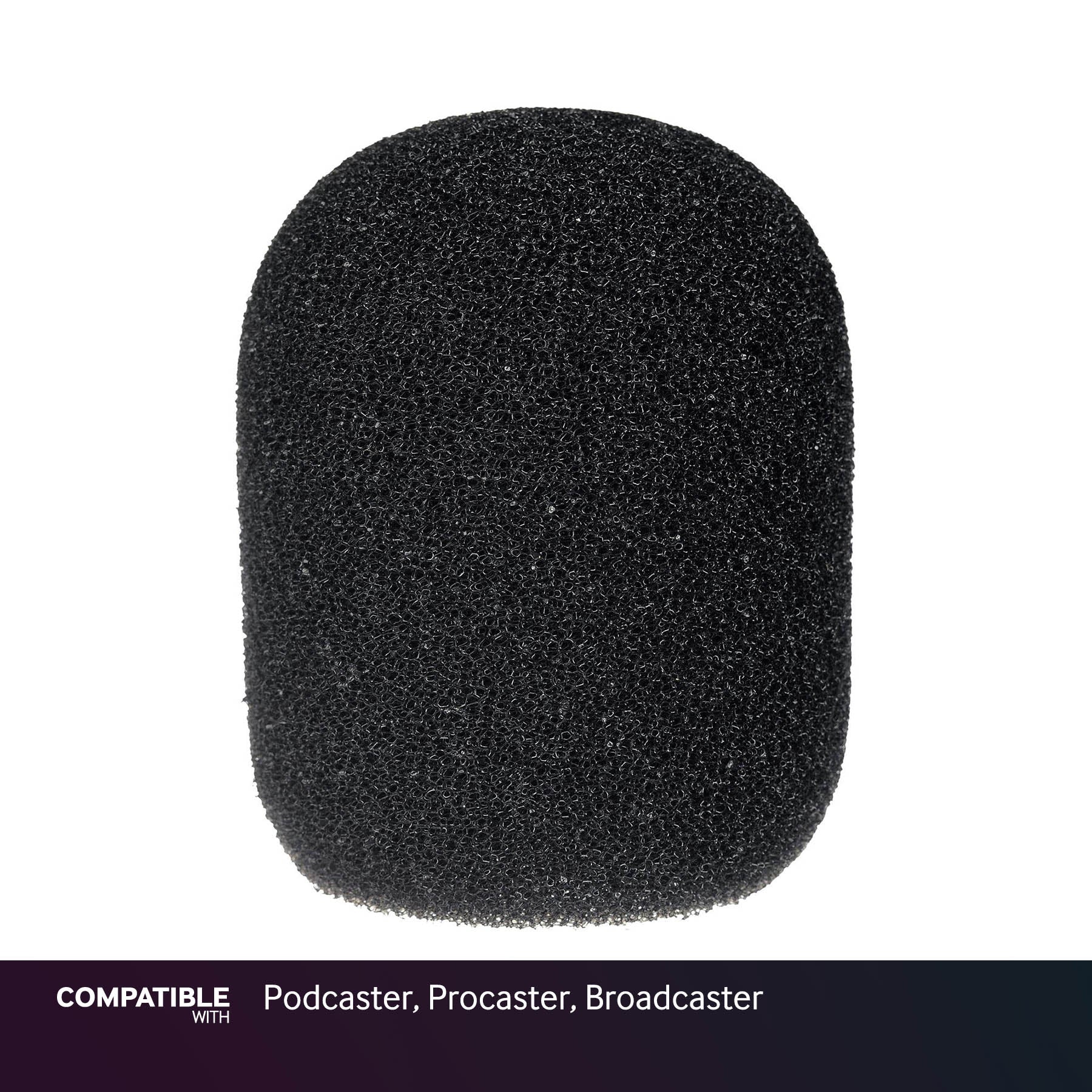 Rode Foam Windscreen Pop Filter for Podcaster, Procaster, Broadcaster ...