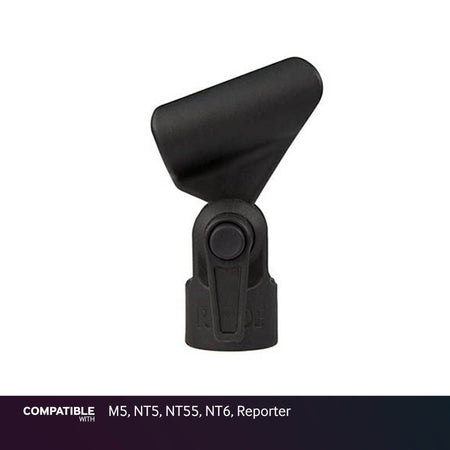 Rode Mic Clip Stand Adapter for M5, NT5, NT55, NT6, Reporter