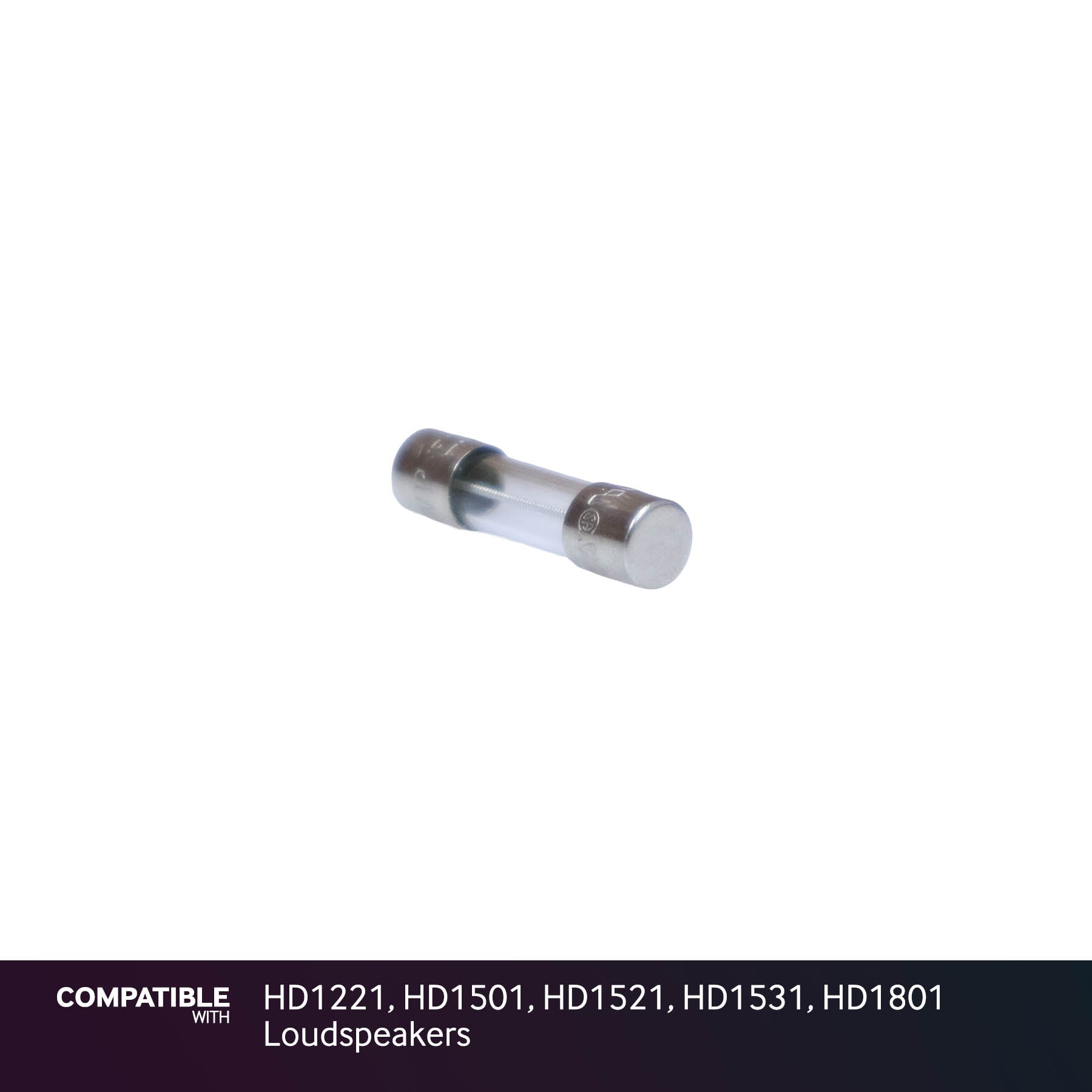 Fuse for HD1221, HD1501, HD1521, HD1531, HD1801 Loudspeakers