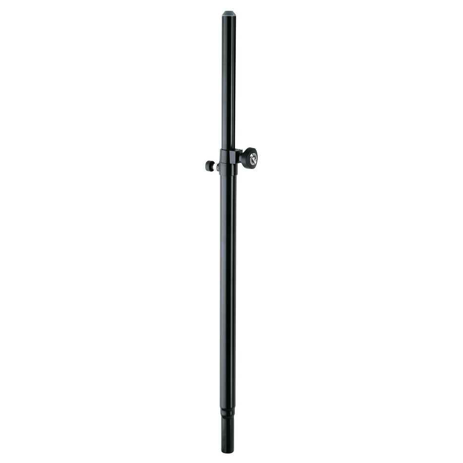 K&M 21336 Black Distance Rod for Satellite Systems with Spring Loaded Locking Screw