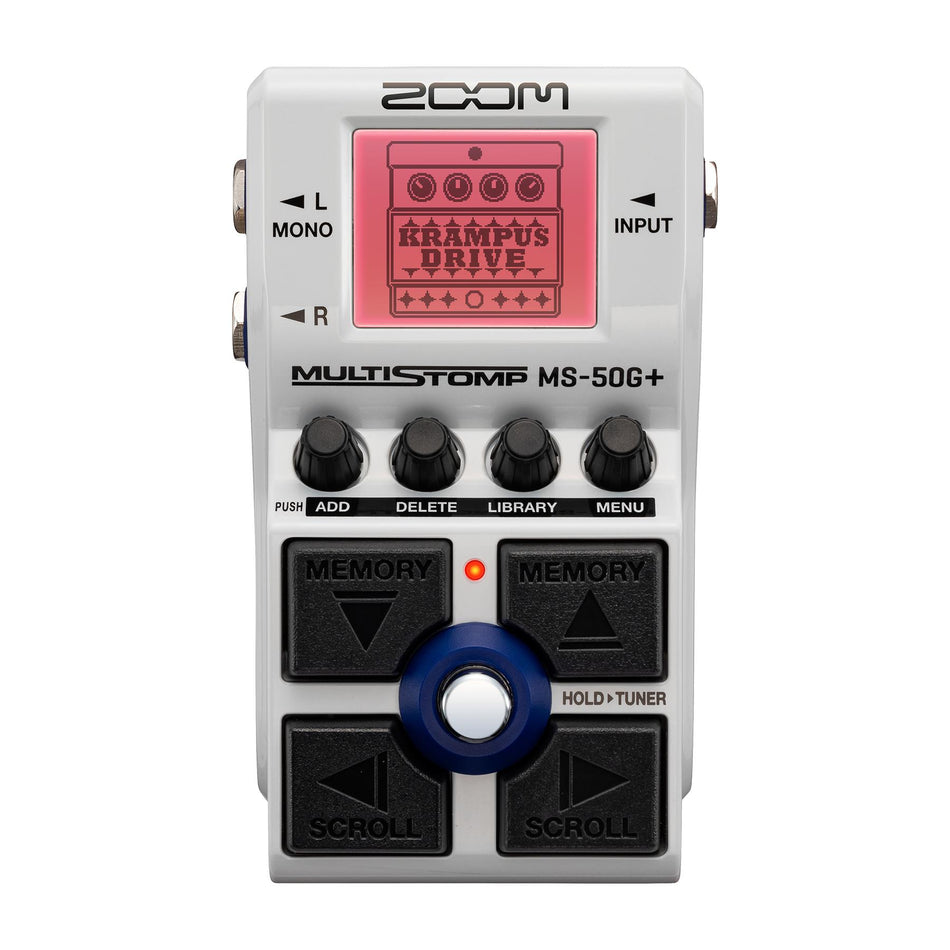 Zoom MS-50G+ Multistomp Guitar Multi-Effects Pedal