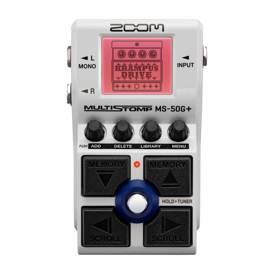 Zoom MS-50G+ MultiStomp Guitar Effects Pedal
