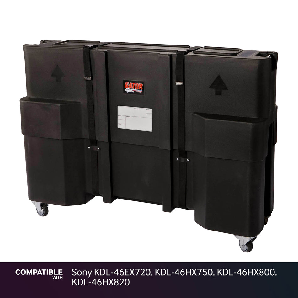 Gator 46-47" Screen Case for Sony KDL-46EX720, KDL-46HX750, KDL-46HX800, KDL-46HX820