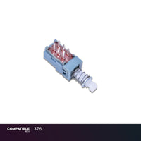 DBX 20dB Pad, Phase Invert, Slow, Overeasy, Meter Select Button Switch for 376