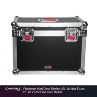 Gator Tour Case for Friedman Mini Dirty Shirley, JEL-20 Jake E Lee, PT-20 V1/V2 Pink Taco Heads