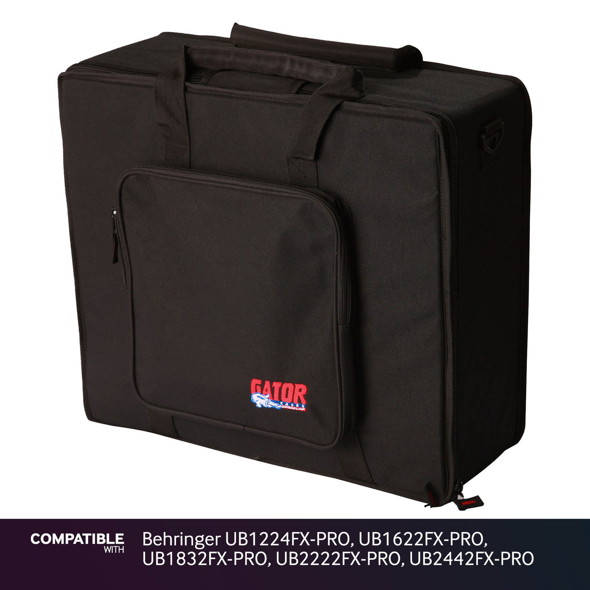 Gator Lightweight 16" x 19" Case for Behringer UB1224FX-PRO, UB1622FX-PRO, UB1832FX-PRO, UB2222FX-PRO, UB2442FX-PRO