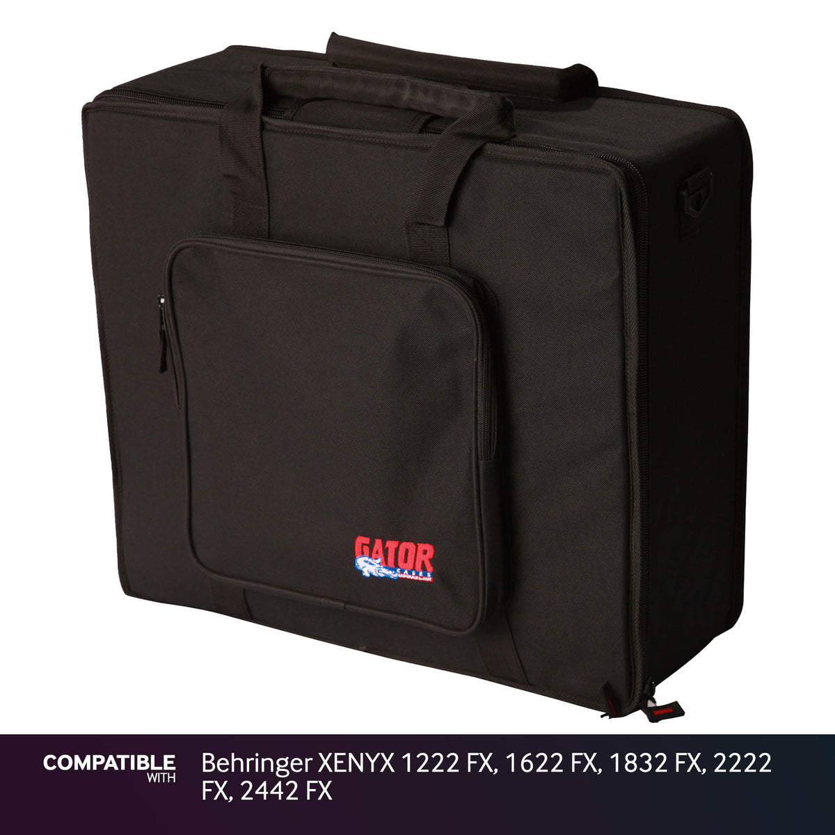 Gator Lightweight 16" x 19" Case for Behringer XENYX 1222 FX, 1622 FX, 1832 FX, 2222 FX, 2442 FX