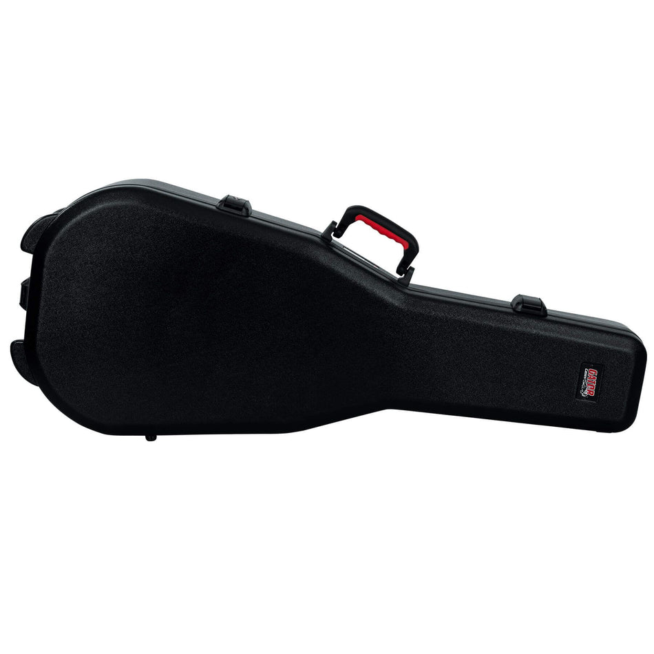 Gator Cases GTSA-GTRDREAD ATA Molded Plastic Dreadnought Acoustic Guitar Case