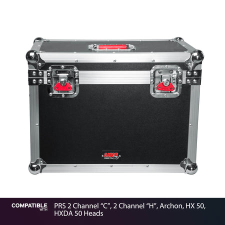 Gator Tour Case for PRS 2 Channel "C", 2 Channel "H", Archon, HX 50, HXDA 50 Heads