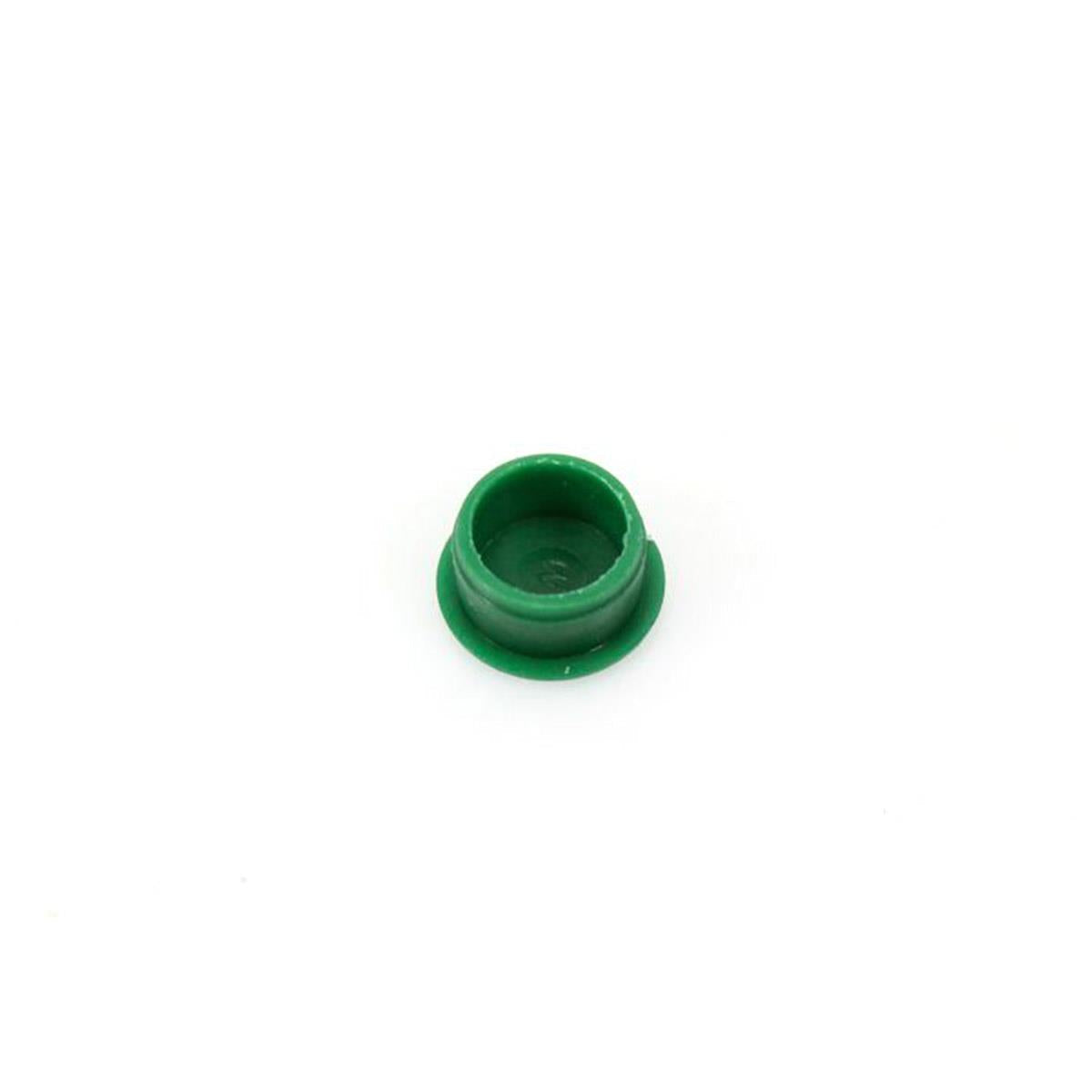 9mm Black Knob with Green Cap for Buchla 208C, Easel Command Modules