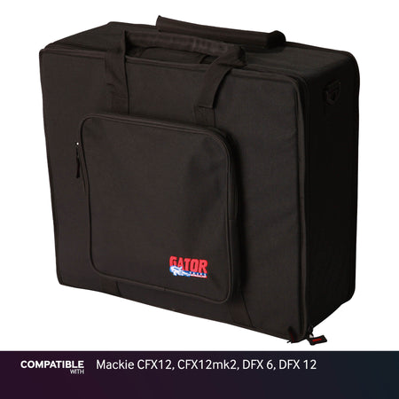 Gator Lightweight 16" x 19" Case for Mackie CFX12, CFX12mk2, DFX 6, DFX 12