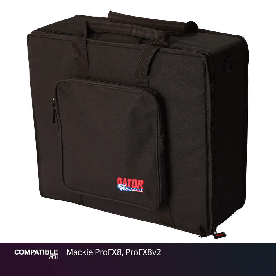 Gator Lightweight 16" x 19" Case for Mackie ProFX8, ProFX8v2