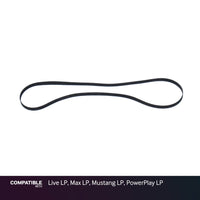 ION 8" Turntable Drive Belt for Live LP, Max LP, Mustang LP, PowerPlay LP