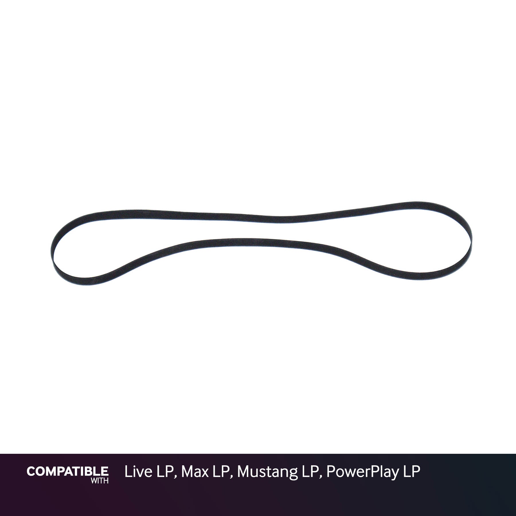 ION 8" Turntable Drive Belt for Live LP, Max LP, Mustang LP, PowerPlay LP