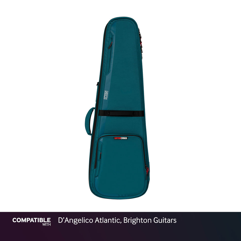 Gator Blue ICON Case for D'Angelico Atlantic, Brighton Guitars