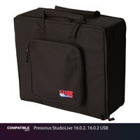 Gator Lightweight 16" x 19" Case for Presonus StudioLive 16.0.2, 16.0.2 USB