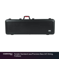 Gator Travel Case for Fender Standard Jazz/Precision Bass (4/5 String, Fretless)