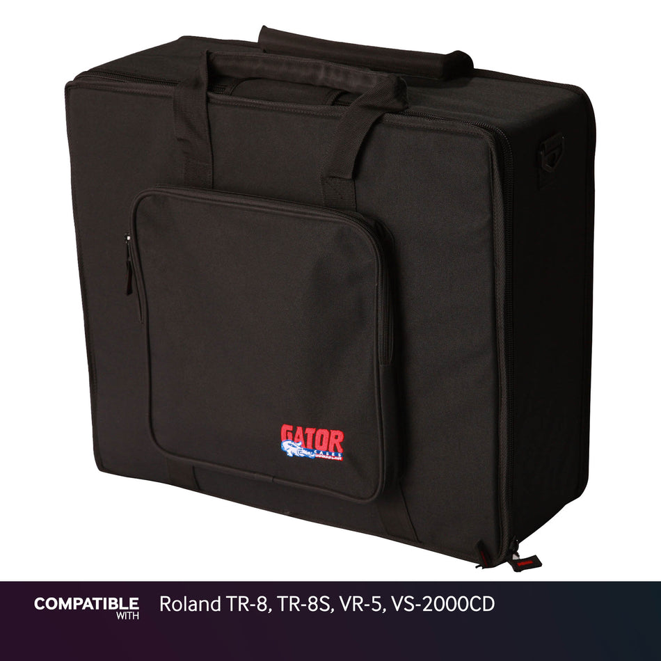Gator Lightweight 16" x 19" Case for Roland TR-8, TR-8S, VR-5, VS-2000CD