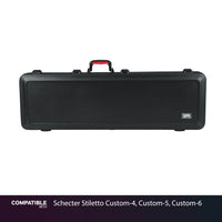 Gator Travel Case for Schecter Stiletto Custom-4, Custom-5, Custom-6