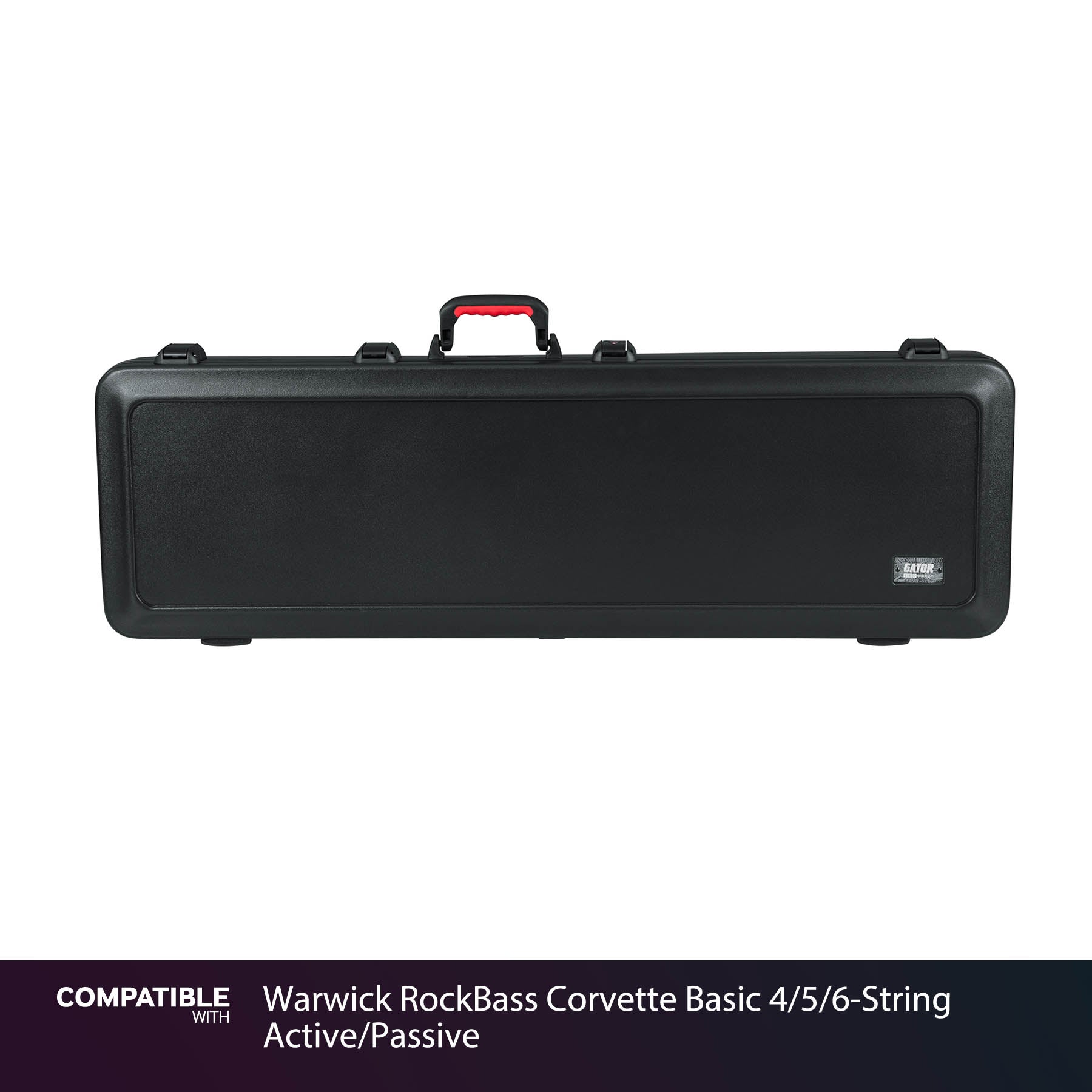 Gator Travel Case for Warwick RockBass Corvette Basic 4/5/6-String Active/Passive