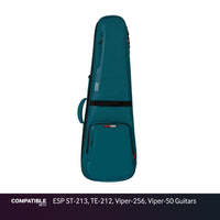 Gator Blue ICON Case for ESP ST-213, TE-212, Viper-256, Viper-50 Guitars