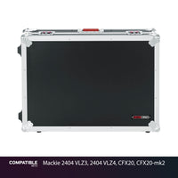Gator Tour Case for Mackie 2404 VLZ3, 2404 VLZ4, CFX20, CFX20-mk2