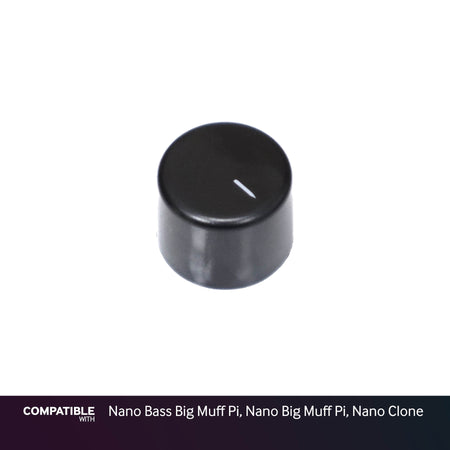 Electro-Harmonix Black Knob for Nano Bass Big Muff Pi, Nano Big Muff Pi, Nano Clone