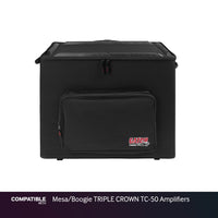 Gator Amp Transporter with Wheels for Mesa/Boogie TRIPLE CROWN TC-50 Amplifiers