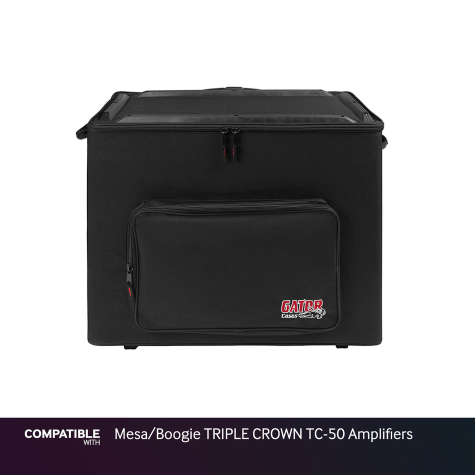 Gator Amp Transporter with Wheels for Mesa/Boogie TRIPLE CROWN TC-50 Amplifiers
