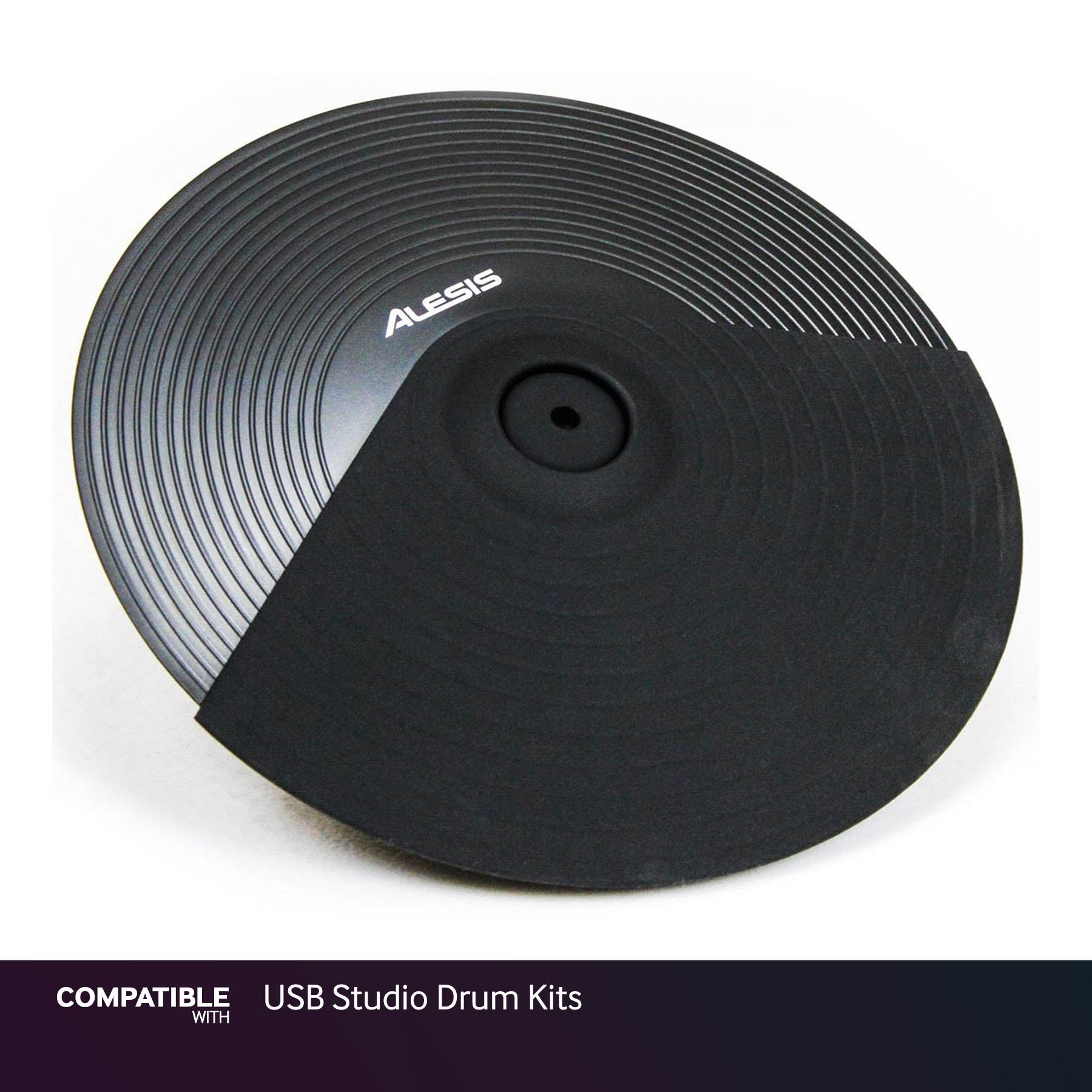 Alesis 12" Crash/Ride Cymbal Pad for USB Studio Drum Kits