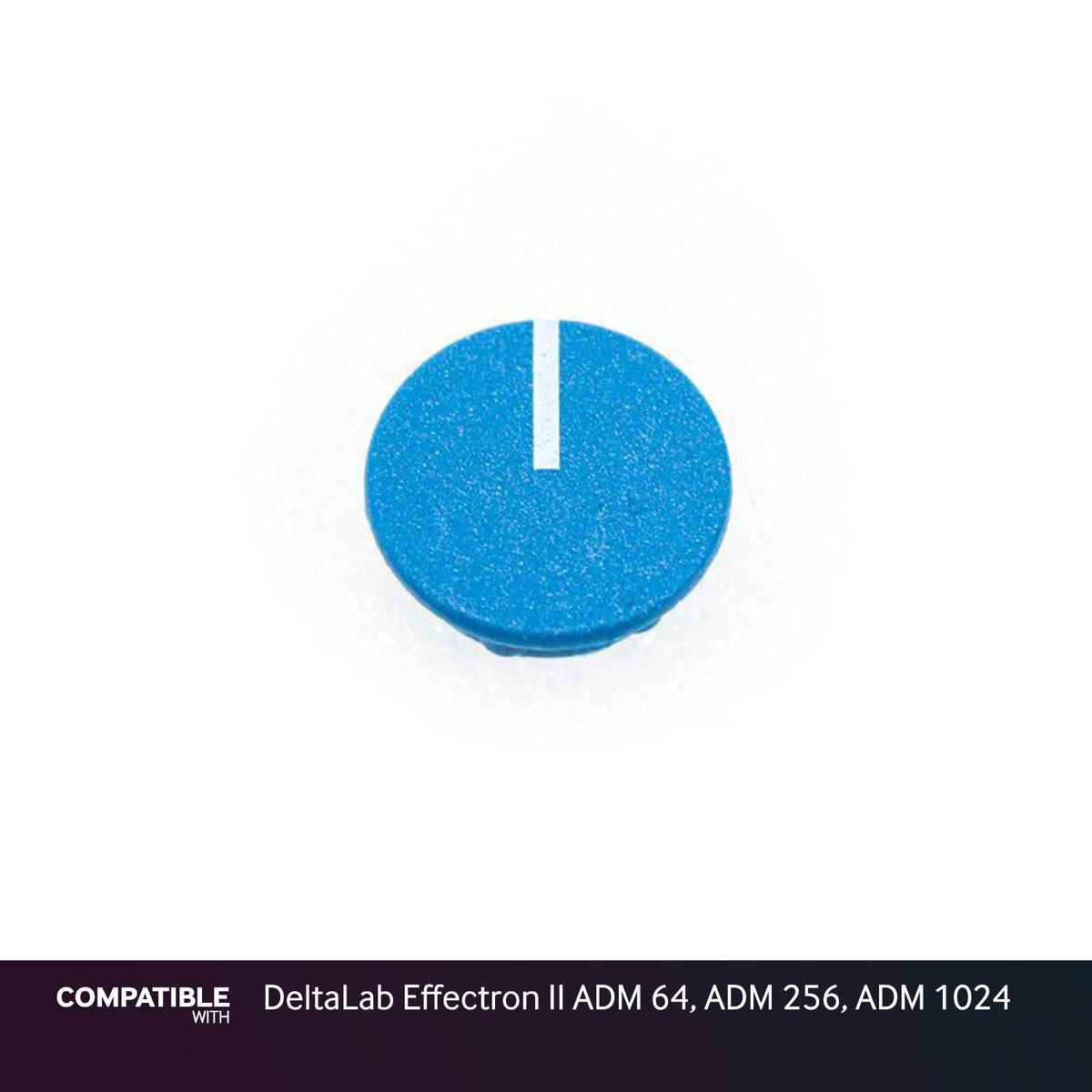 Blue Knob Cap with Line for DeltaLab Effectron II ADM 64, ADM 256, ADM 1024