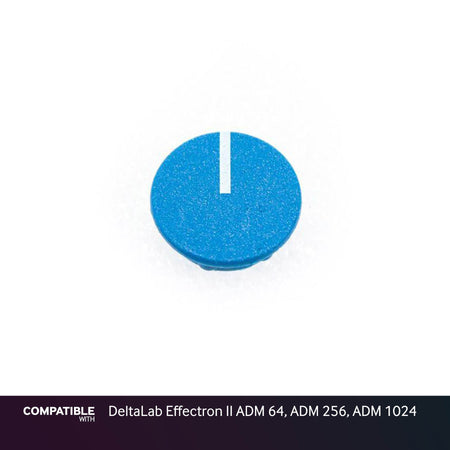 Blue Knob Cap with Line for DeltaLab Effectron II ADM 64, ADM 256, ADM 1024