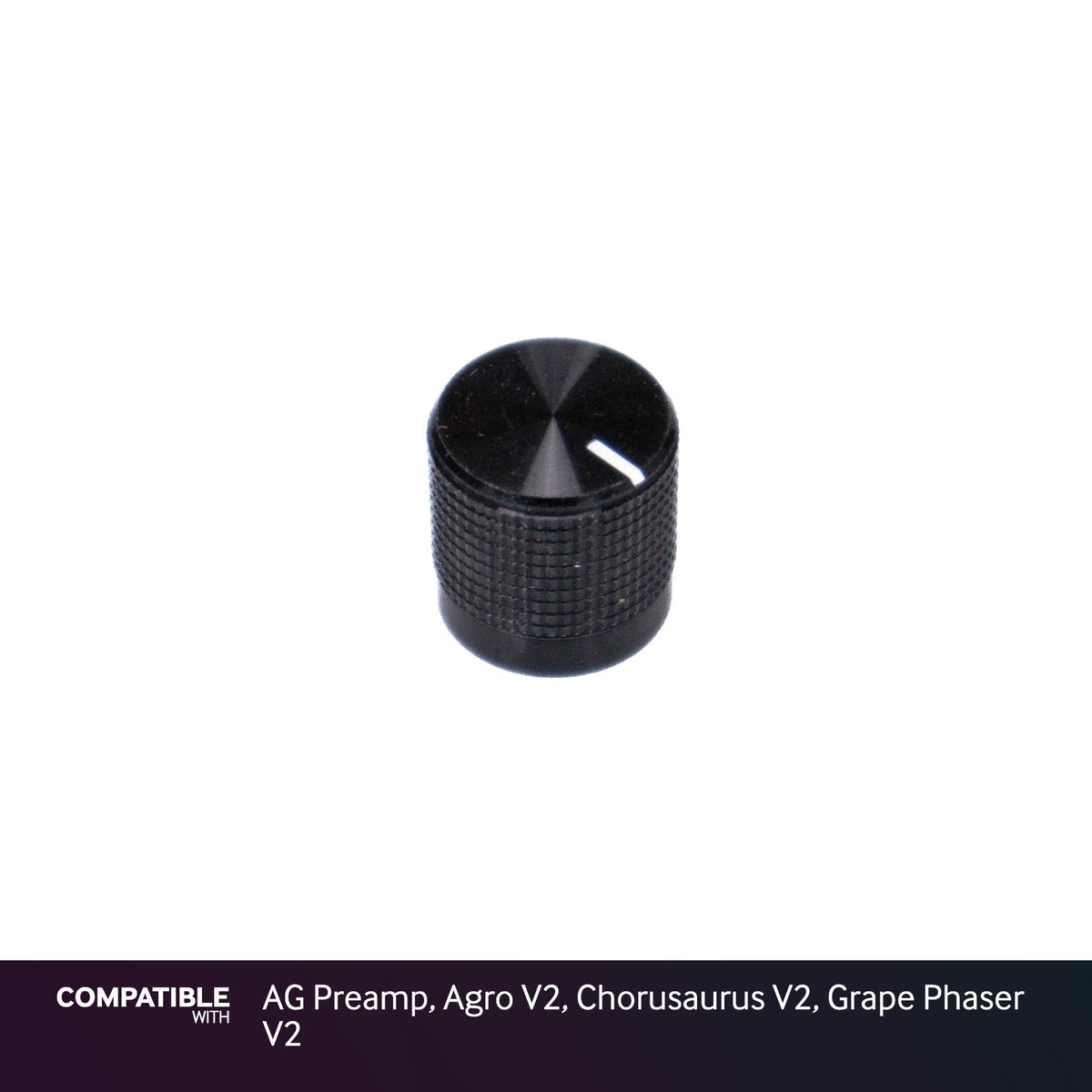 Aguilar Knob with Line for AG Preamp, Agro V2, Chorusaurus V2, Grape Phaser V2 Pedals