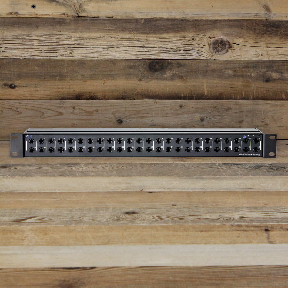 Open Box ART P48 48 Point Balanced Patchbay P-48 Patch Bay
