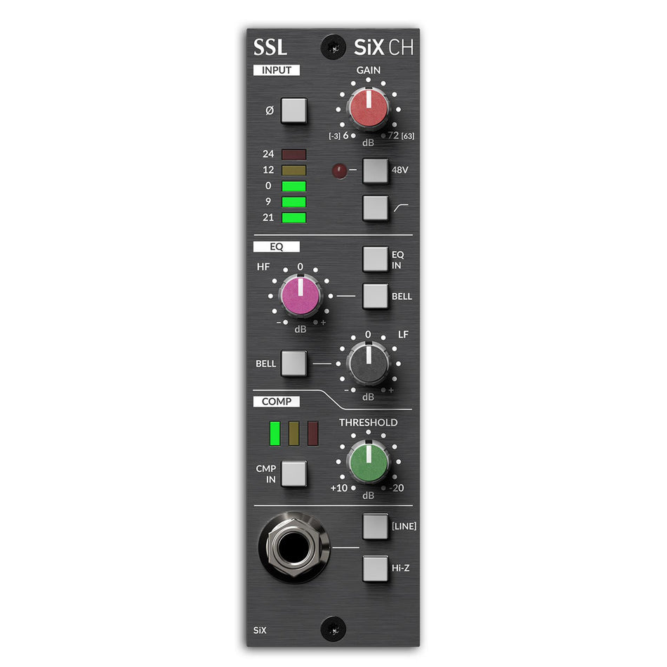 SSL SiX CH ( SiX Channel strip) 500-Series Module