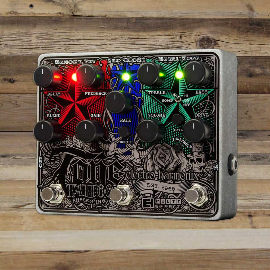 Open Box Electro-Harmonix Tone Tattoo Multi-Effects Pedal
