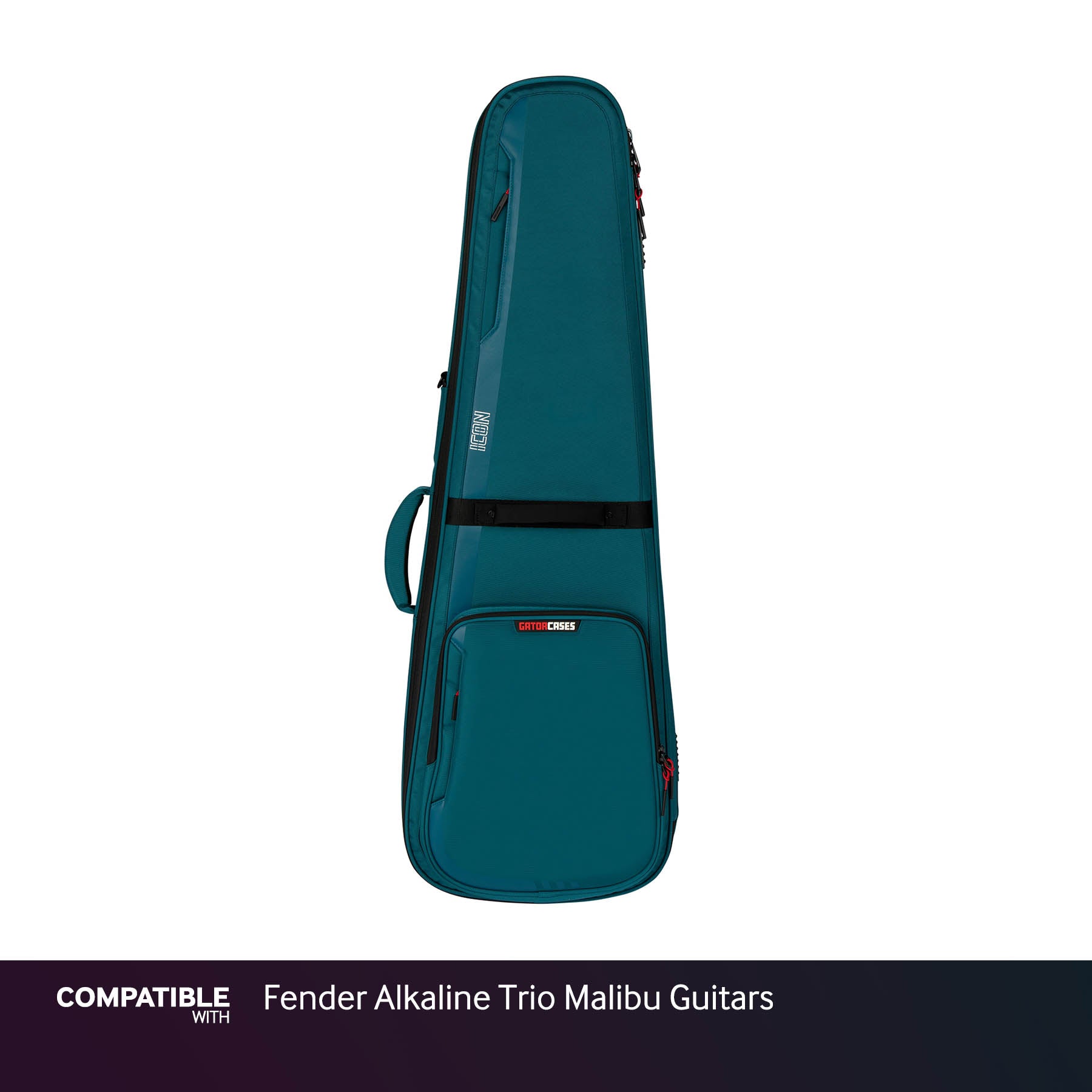 Gator Blue ICON Case for Fender Alkaline Trio Malibu Guitars