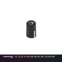Rane Black Flexi-Fit Knob for DC 22, DC 24, SM 26B, SM 26S, ME 15B, ME 30B