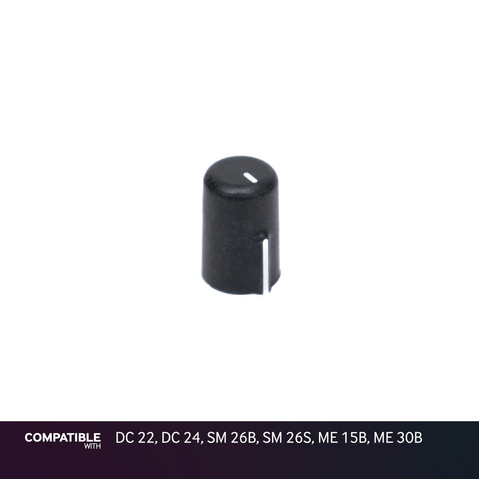 Rane Black Flexi-Fit Knob for DC 22, DC 24, SM 26B, SM 26S, ME 15B, ME 30B