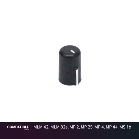 Rane Black Flexi-Fit Knob for MLM 42, MLM 82a, MP 2, MP 2S, MP 4, MP 44, MS 1b